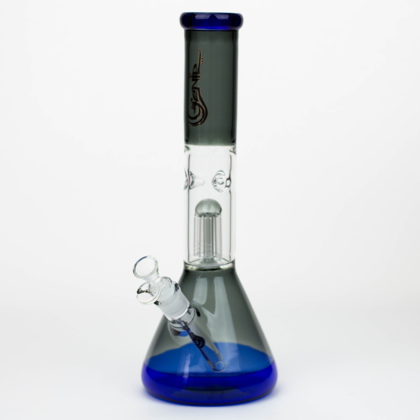 14.5" Genie-Tree arms two tone glass water bong