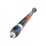 Rainbow Wood Zeppelin One Hitter Pipe