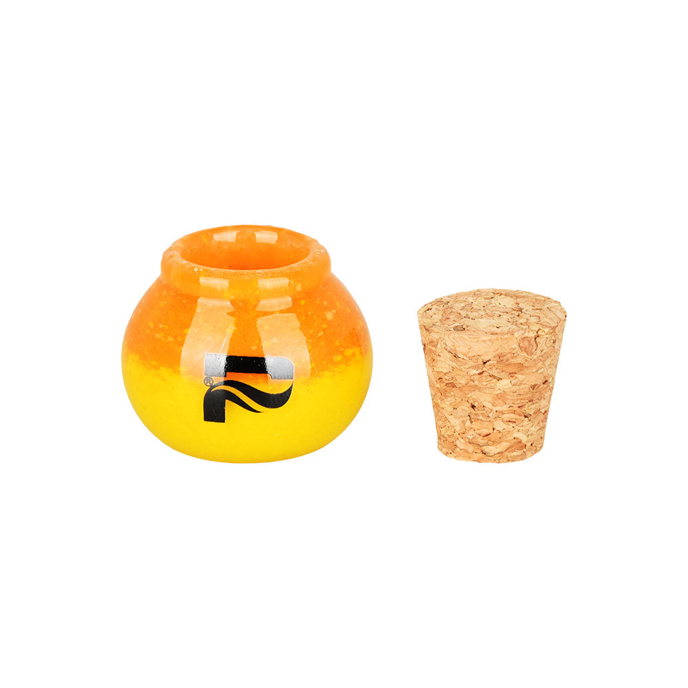 Pulsar Puff & Stash Glass Spoon Pipe & Jar | 2.5"