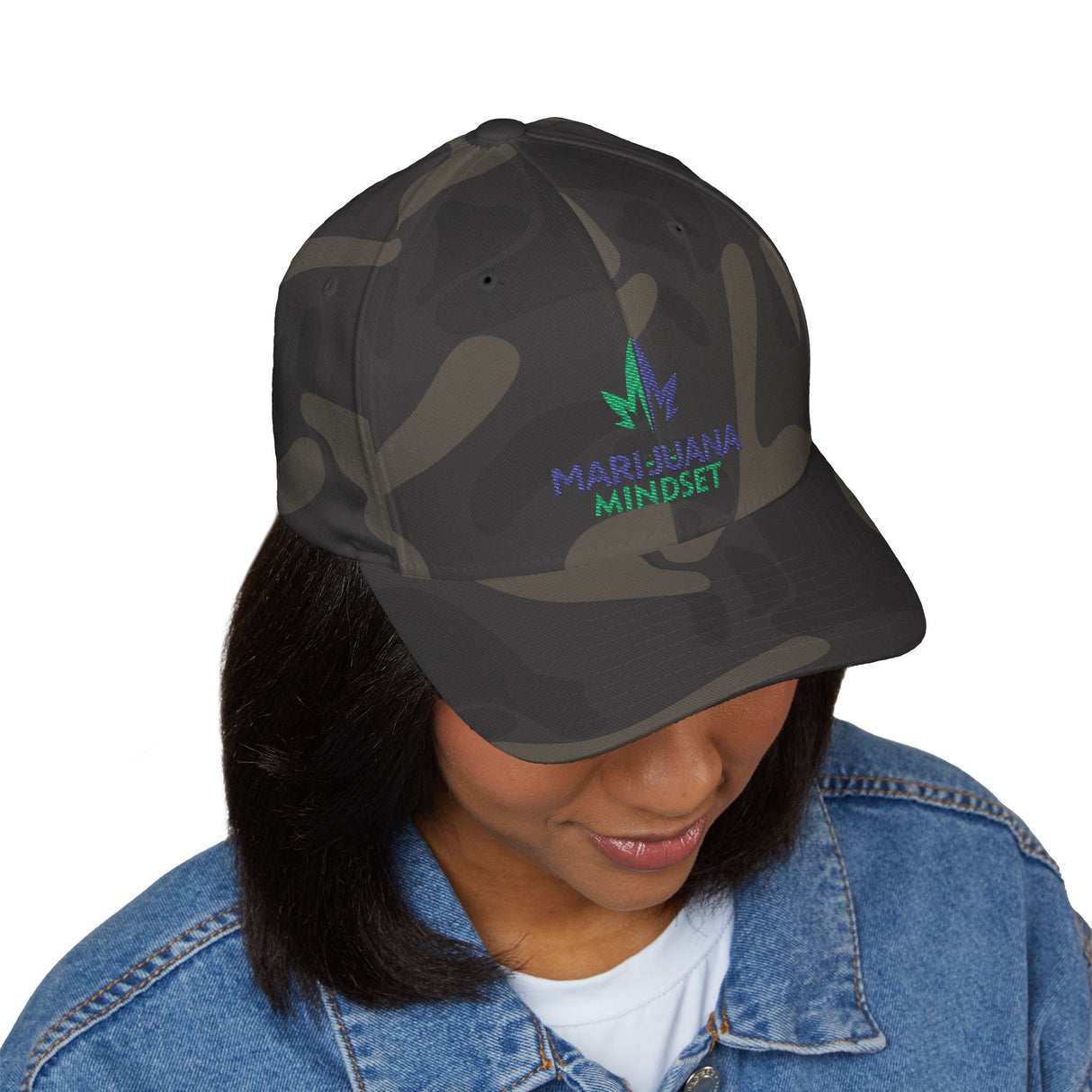 Marijuana Mindset Cap - w/Leaf Logo