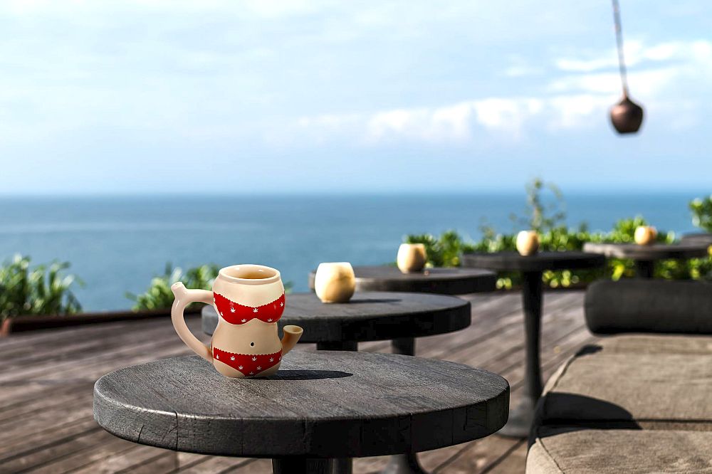 Red bikini mug