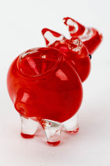 Small Rhino glass hand pipe