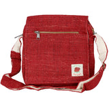 Himalayan Hemp Messenger Shoulder Bag - 10" x 11"
