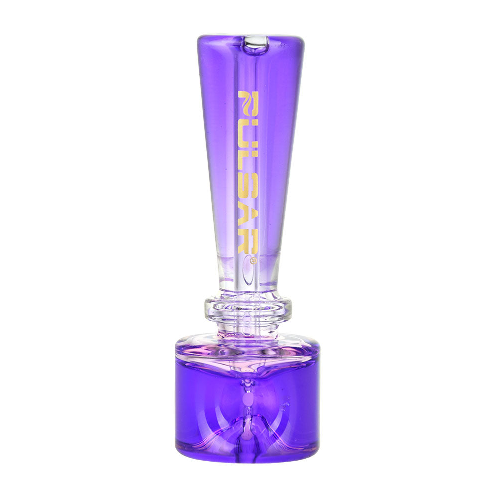 Pulsar Stacked Geometric Glycerin Hand Pipe | 4.25"