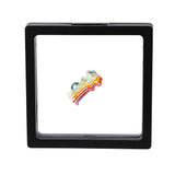 Pulsar Rainbow w/ Opal Glass Mouthpiece Attachment for Puffco Pivot w/ Display Stand - Colors Vary