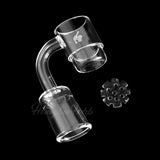 HONEY DISC DEEP DISH QUARTZ BANGER - 90° DEGREE | YL