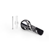 Ritual - 4'' Silicone Nectar Spoon - Black & White Marble