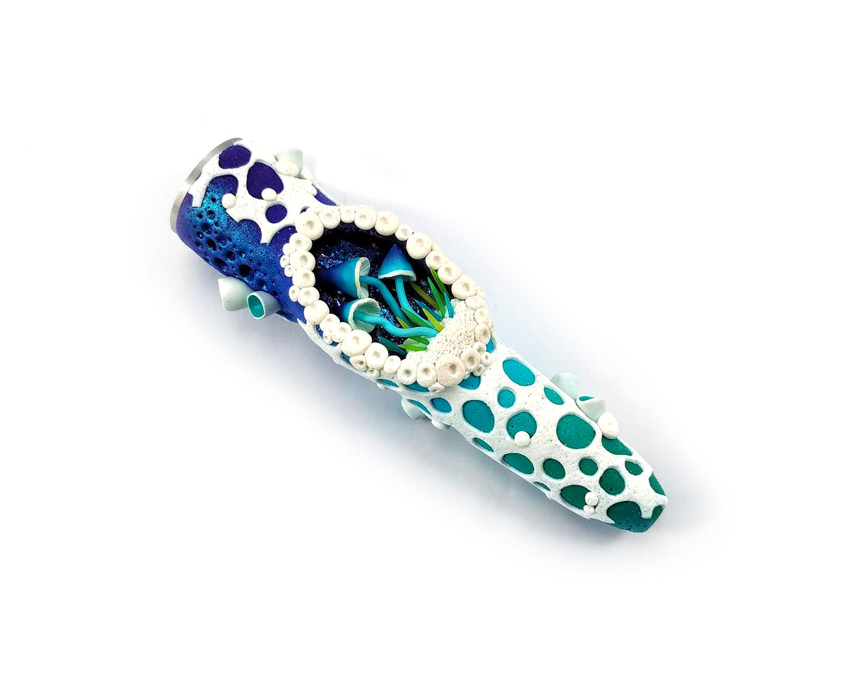 Gadzyl Mushrooms Chillum pipe (DHL express shipping included)