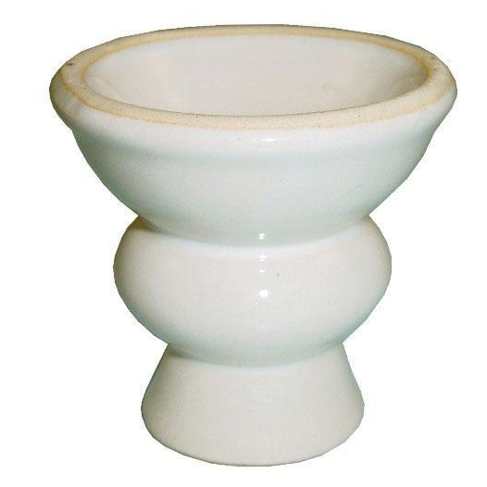 Single Head Outside Sitting Hookah Bowl - Colors Vary