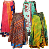 Silk Wrap Skirt - One Size / 36"