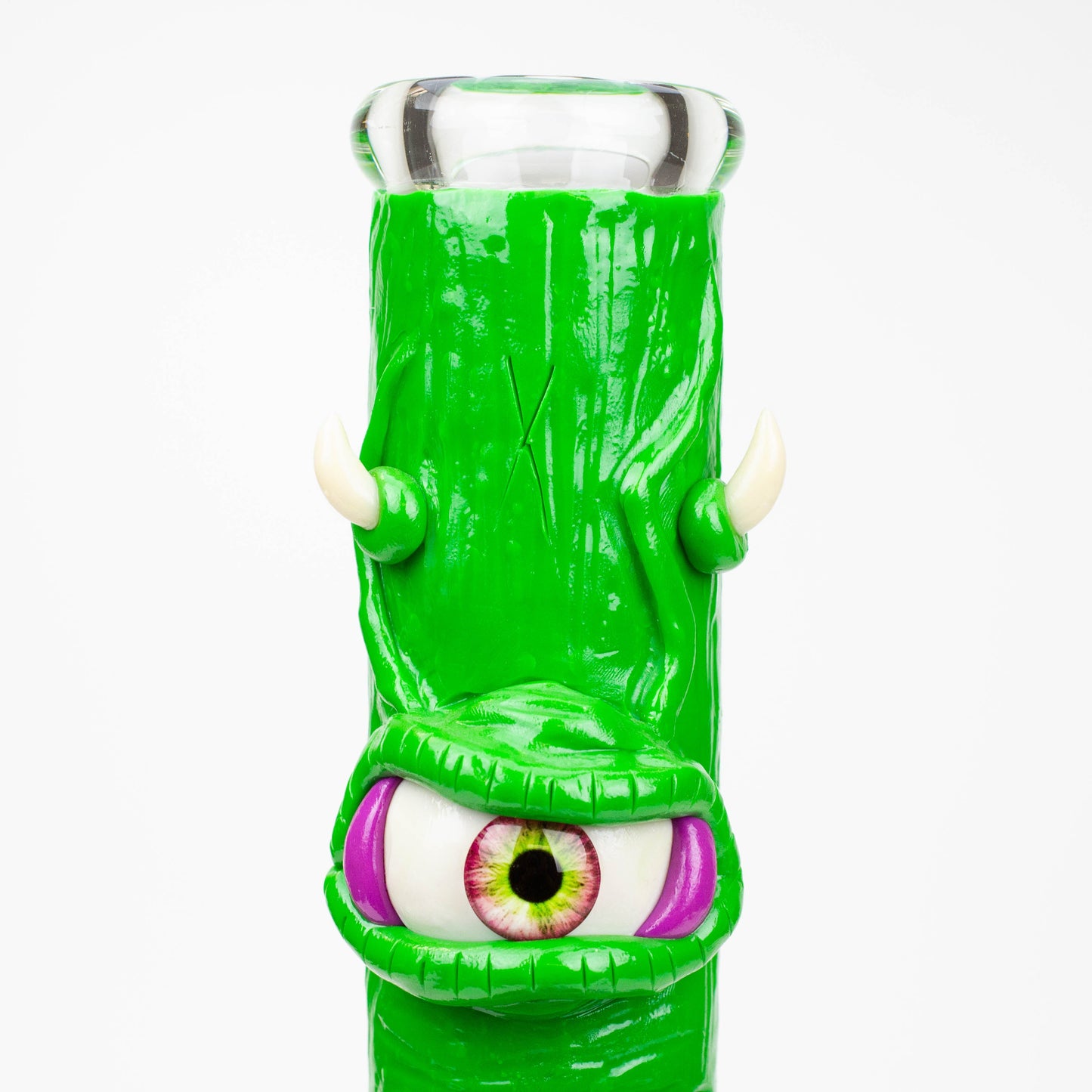 12.5"  Resin 3D artwork 7mm glass beaker water bong [TS110]