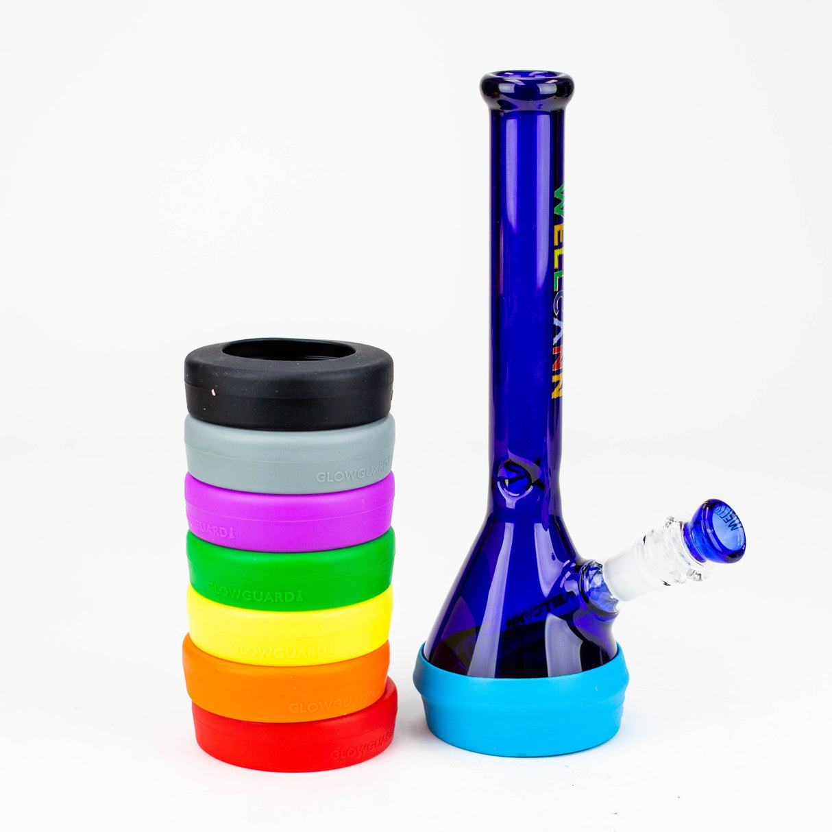 GG Silicone Base Bumper 3in-4.25in Straight Tube / Beaker