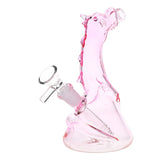 Puff the Magic Dragon Glass Water Pipe - 6" / 14mm F / Colors Vary