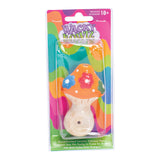 Wacky Bowlz Flower Mushroom Ceramic Pipe - 3.75"