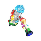 Pulsar Old School Shroom Bubbler Pipe - 8" / 19mm F