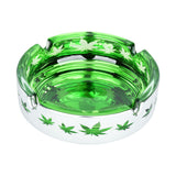 Trippy Glass or Ceramic Ashtray - 4.25" / Assorted Designs - 6PC BOX