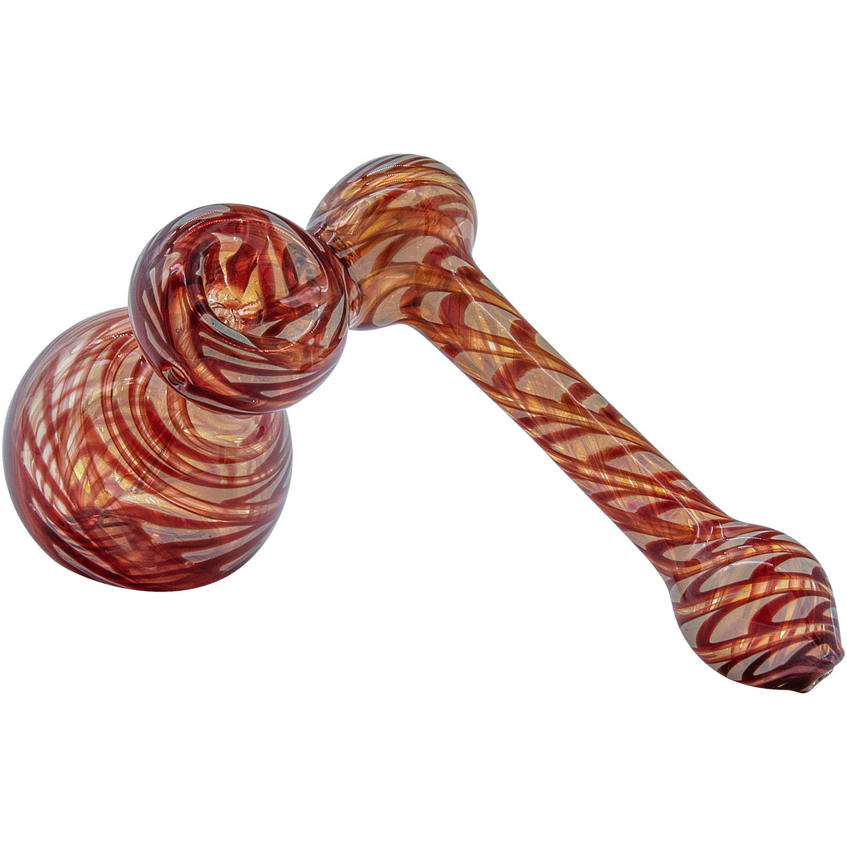 LA Pipes "Colored Sidecar" Fumed Sidecar Bubbler Pipe (Various Colors)