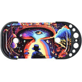 Elevated Metal Rolling Tray & Cone Loader Kit - Trippy World / 9.25"x 4.2"