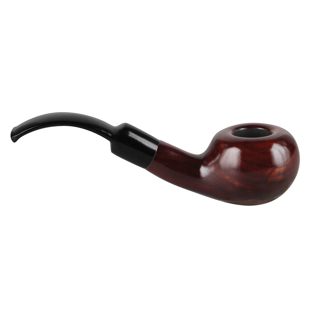 Pulsar Shire Pipes Bent Tomato Cherry Wood - 5.3