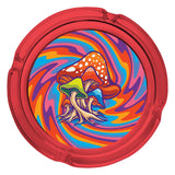 Fujima Trippy Mushroom Glass Ashtray - 6.25"