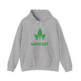 MM Unisex Heavy Blend™ Hooded Sweatshirt, Green Leaf Logo