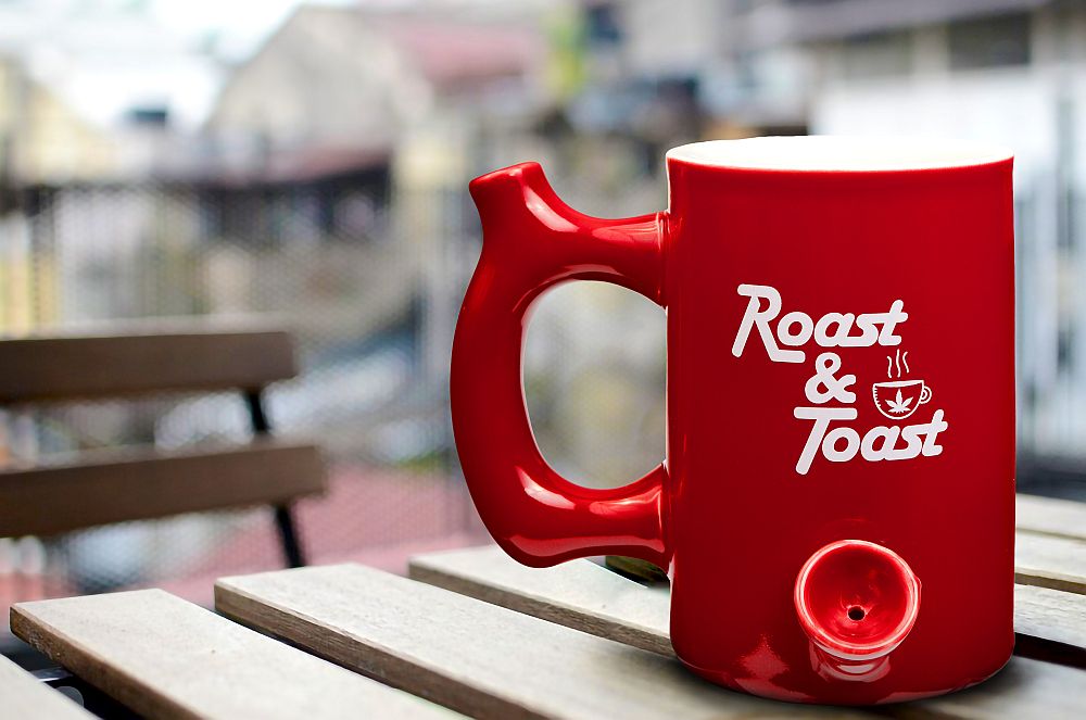 Red Premium Roast & Toast Mug