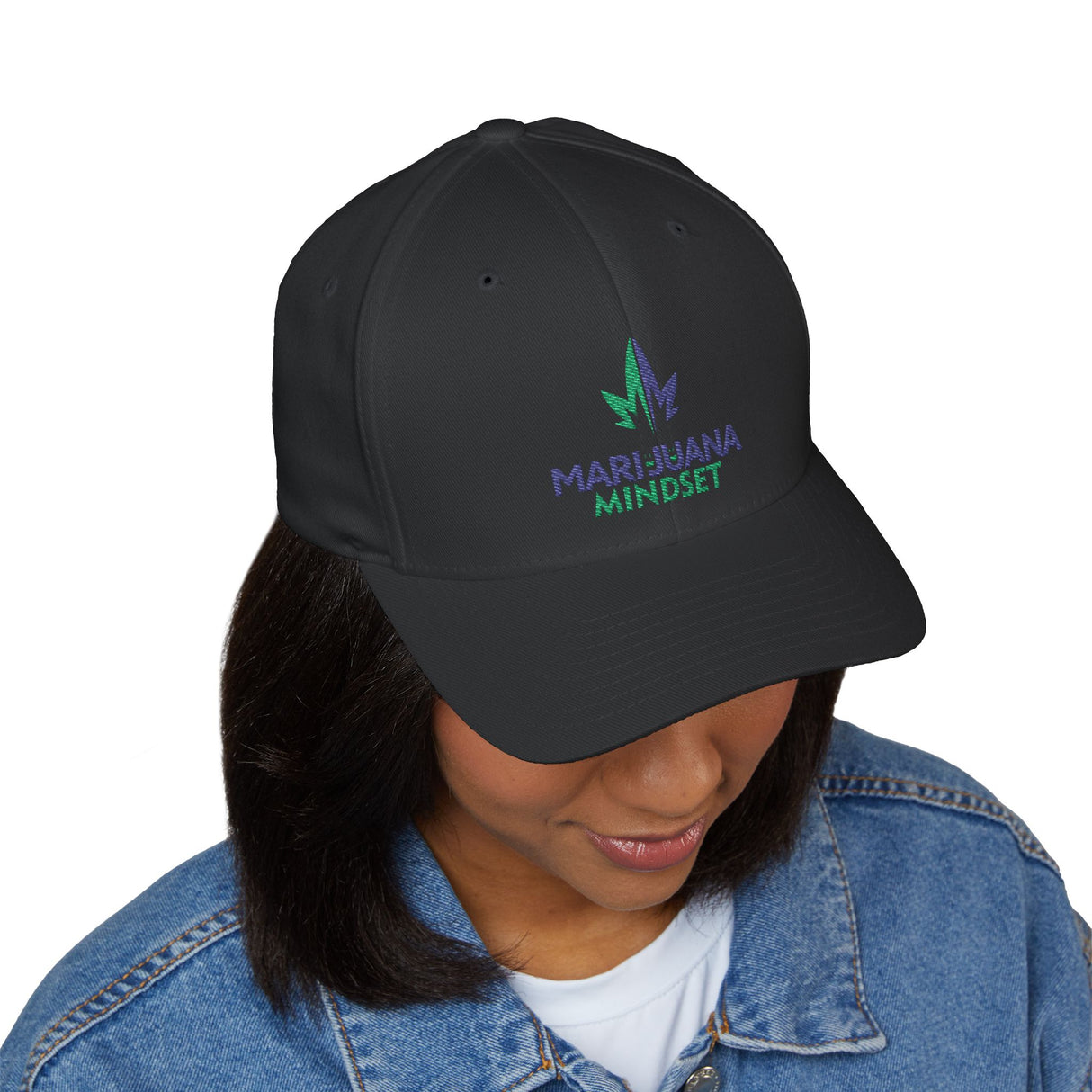 Marijuana Mindset Cap - w/Leaf Logo