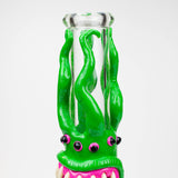 12.5"  Resin 3D artwork 7mm glass beaker water bong [TS102]