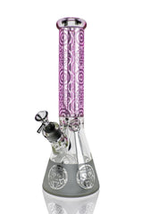 TTIBAL HEAD ETCHED WATER PIPE