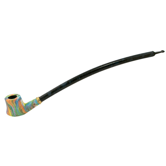 Pulsar Shire Pipes Rainbow Cherry Wood Tobacco Pipe - LOGO