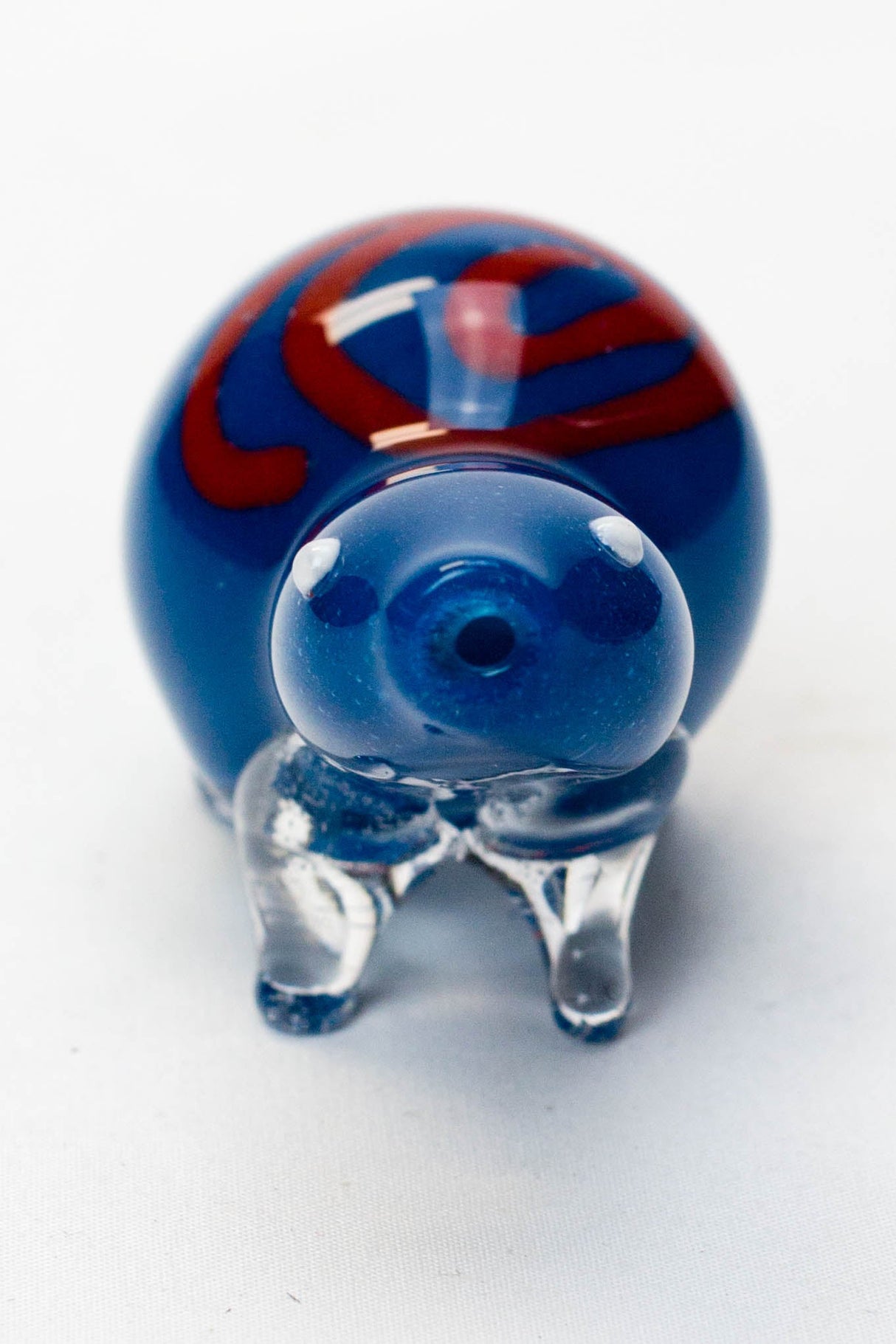 3" Turtle shape glass hand pipe