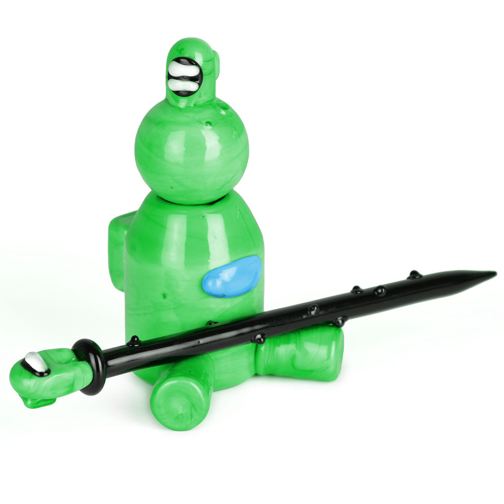 Dabbing Set w/ Dabber, Carb Cap & Stand - 3pc / Colors Vary