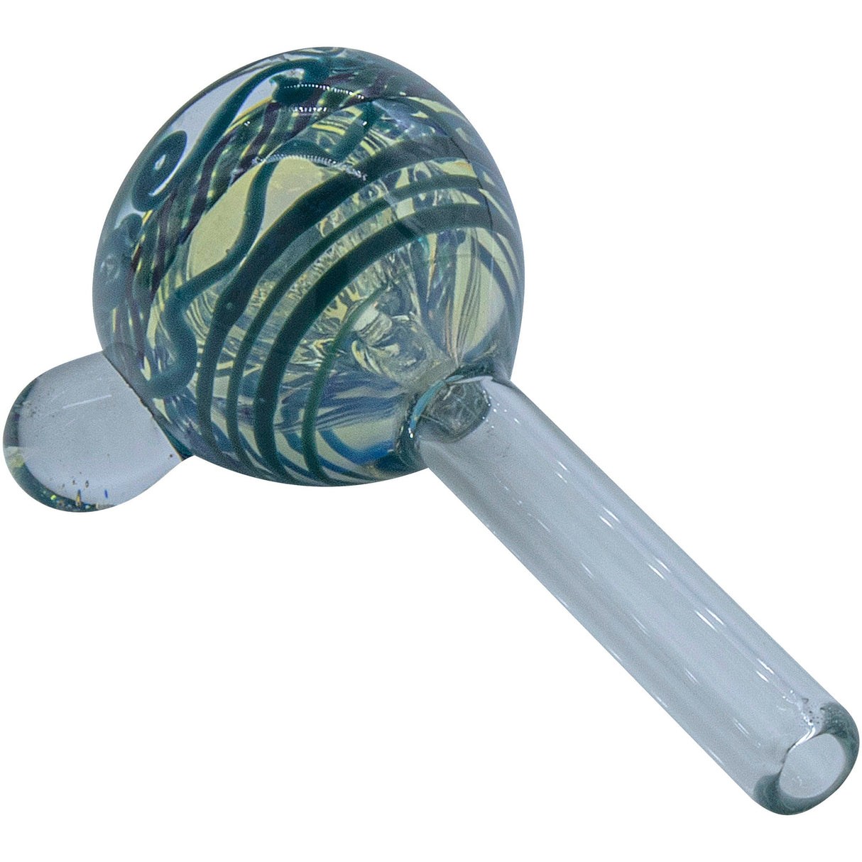 LA Pipes Painted Warrior Pull-Stem Slide Bowl