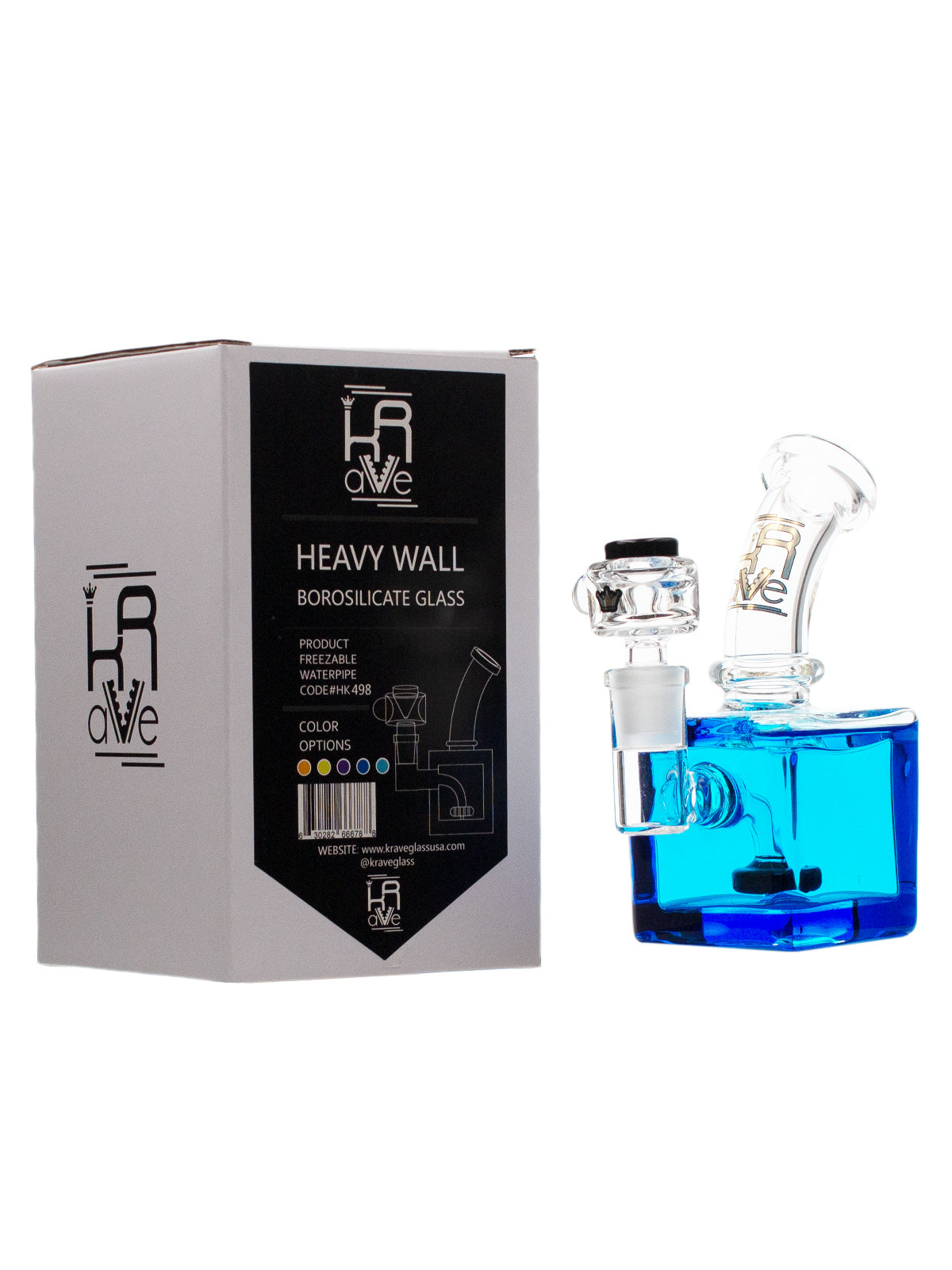 Krave Glass Cube * FREE GIFT*