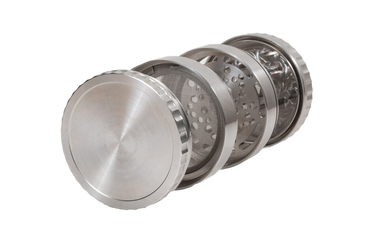 IASO GOODS FOUR PIECE STAINLESS STEEL GRINDER 2.5"