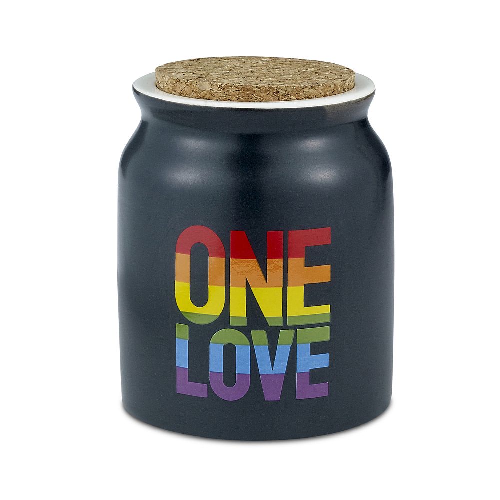 one love stash jar
