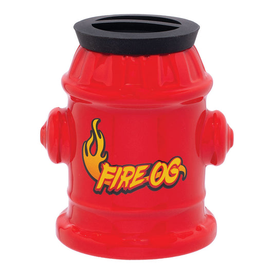 Fujima Fire Hydrant Ceramic Stash Jar - 5"