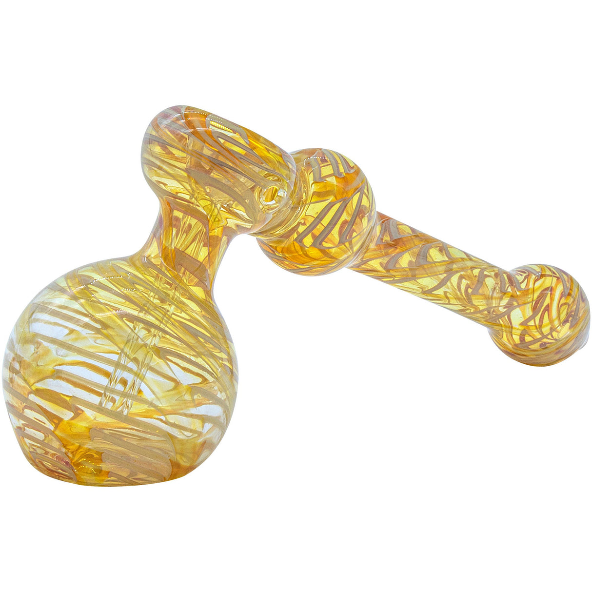 LA Pipes "Full Rake" Fumed Hammer Bubbler Pipe (Various Colors)