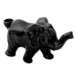 Elephant Novelty Pipe - Black Color