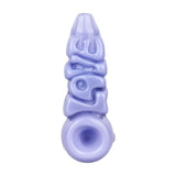 Love Glass Hand Pipe - 4.25" / Colors Vary