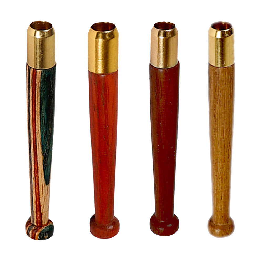 Wood Taster Bat w/ Brass Tip | Colors Vary