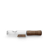 Marley Natural Glass & Walnut Steamroller