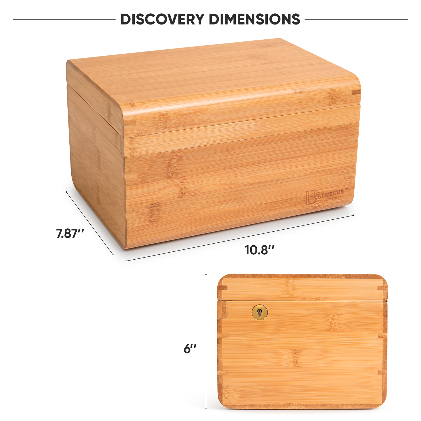 DISCOVERY Storage stash Box Natural