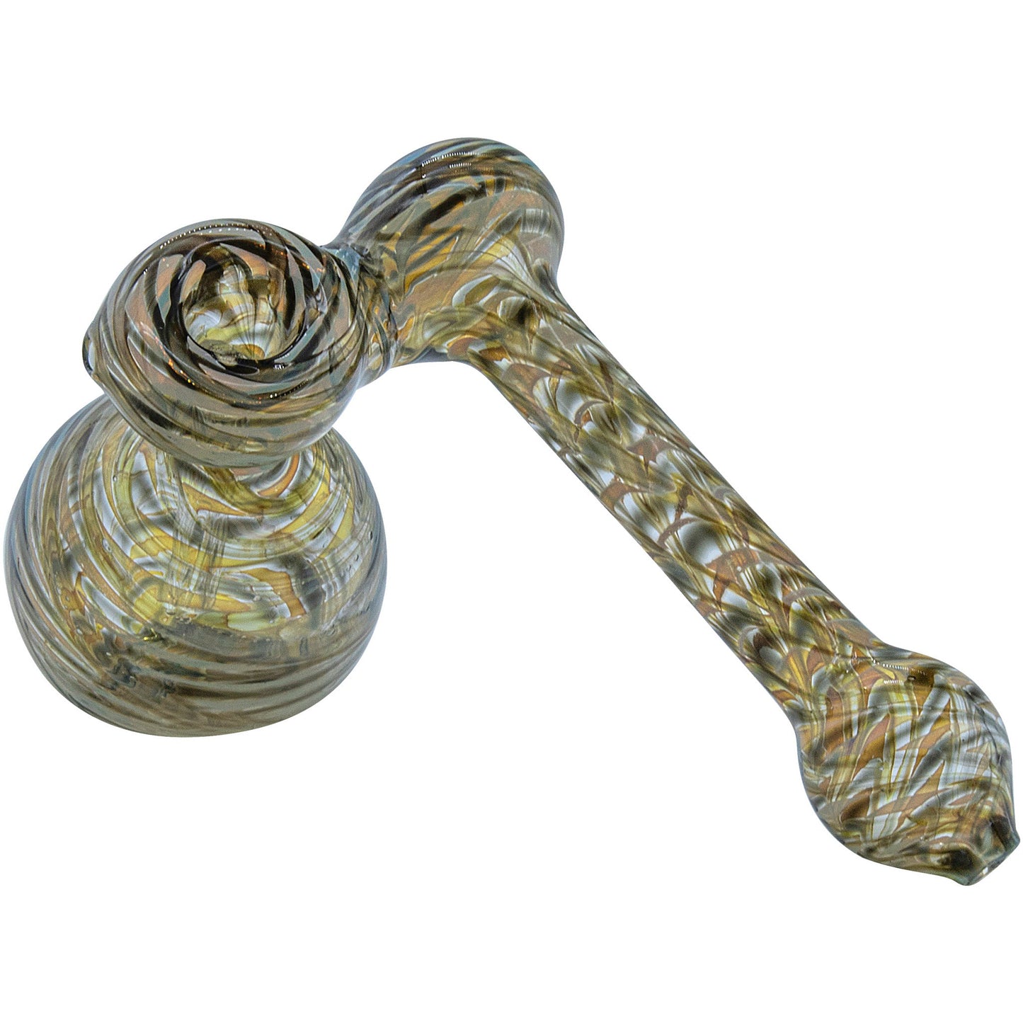LA Pipes "Colored Sidecar" Fumed Sidecar Bubbler Pipe (Various Colors)