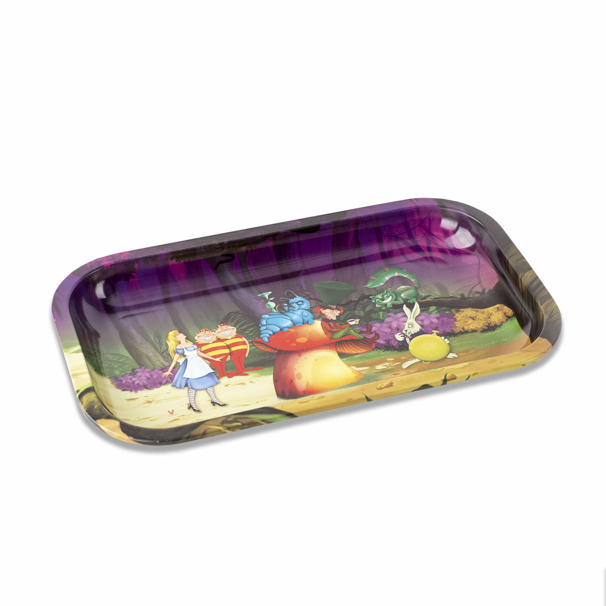 Alice Mushroom Metal Rollin' Tray