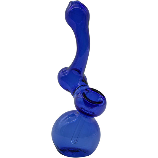 LA Pipes "Sherbub" Glass Sherlock Bubbler Pipe (Various Colors)