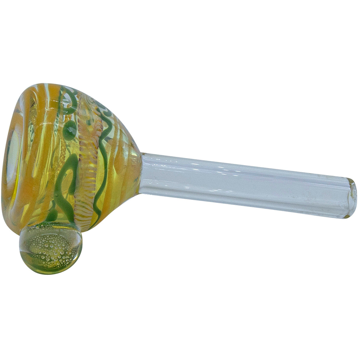 LA Pipes Painted Warrior Pull-Stem Slide Bowl