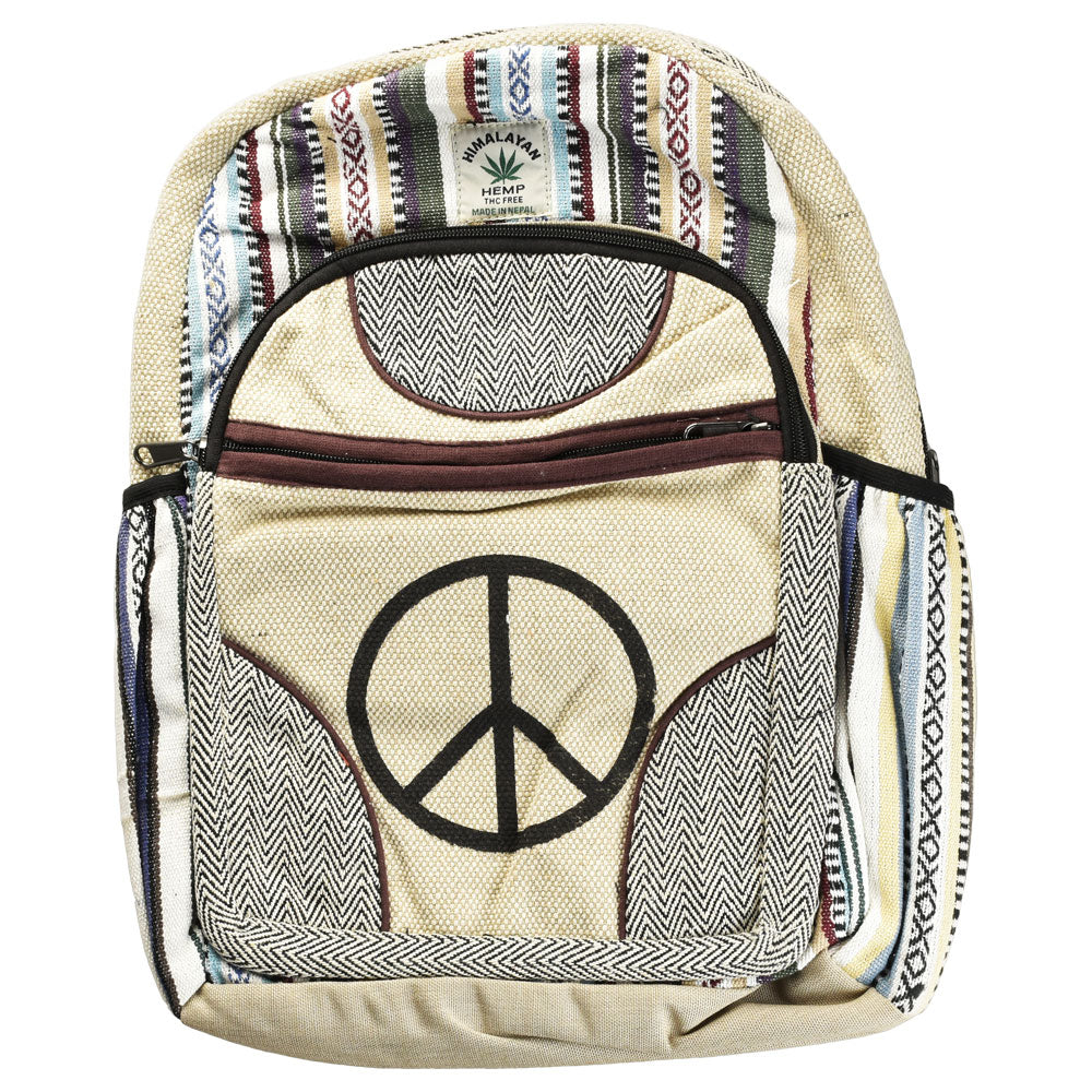 ThreadHeads Himalayan Hemp Simple Peace Backpack