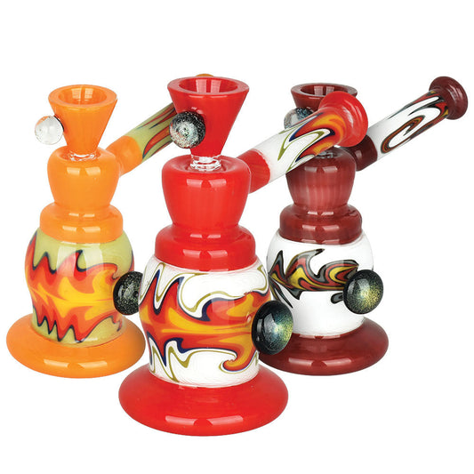 Ego Death Bubbler Pipe - 5.25" / 14mm F / Colors Vary