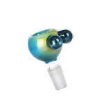 Fumed Nude Bod Glass Water Pipe - 8" / 14mm F